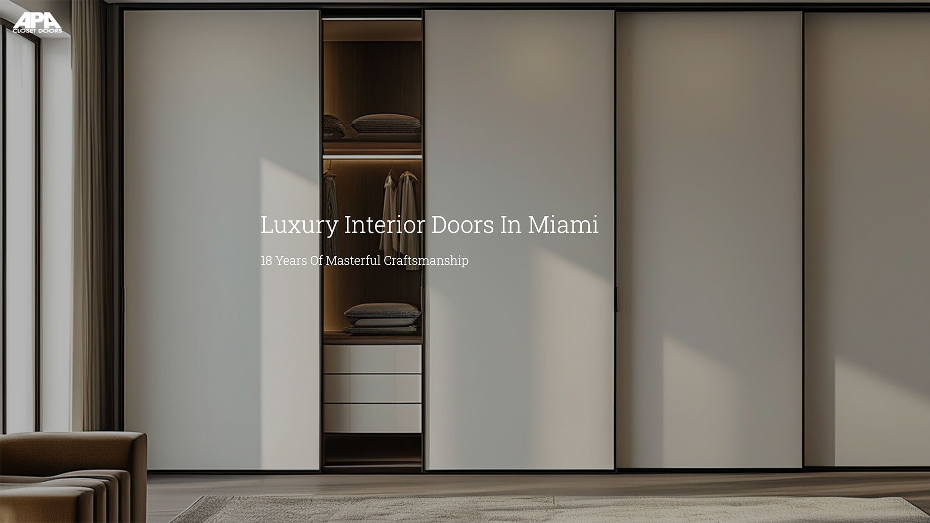 APA Closet Doors - Miami, Florida, USA