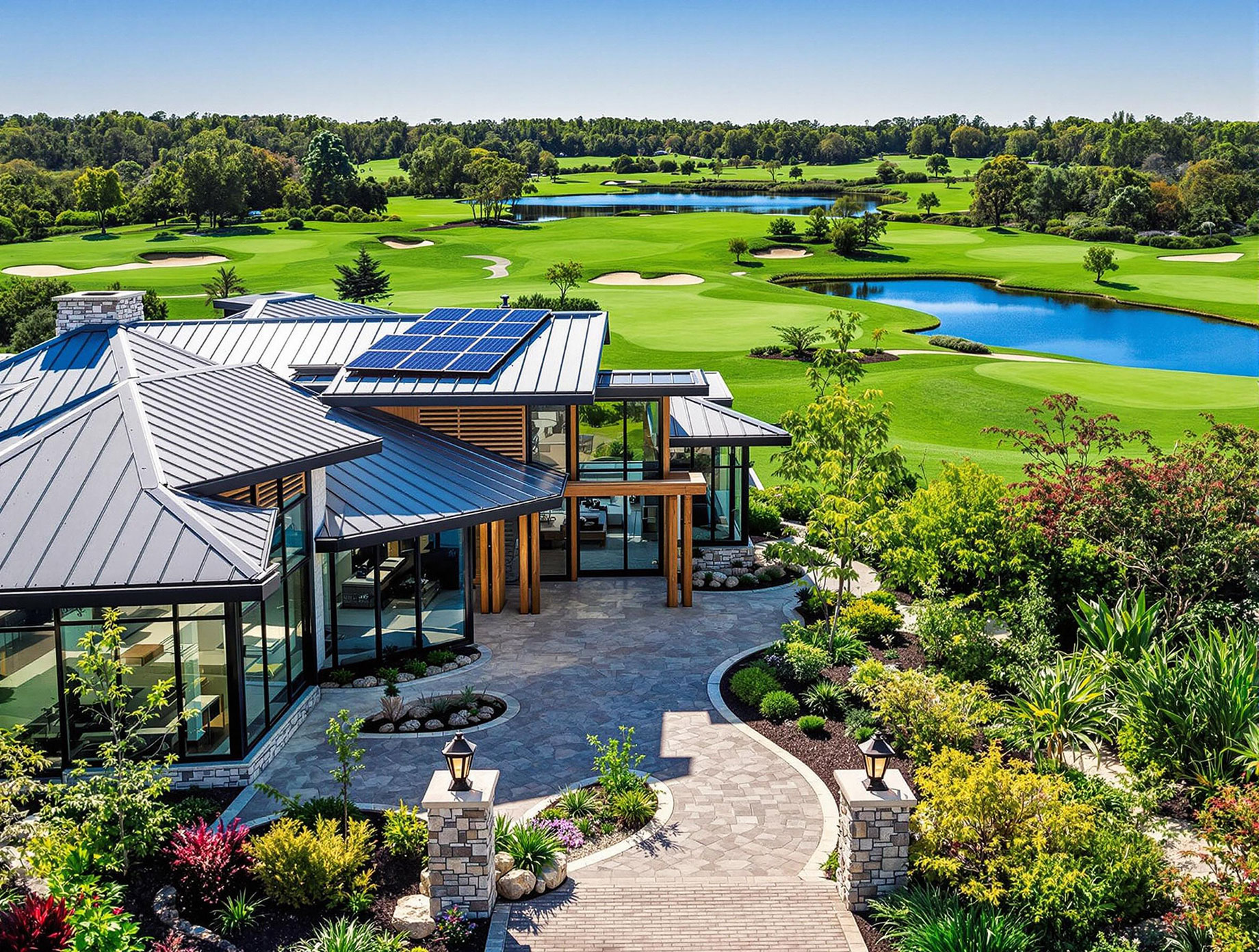 Custom Modern Luxury Home On A Golf Course The Pinnacle List Custom Modern Luxury Home On A Golf Course The Pinnacle List