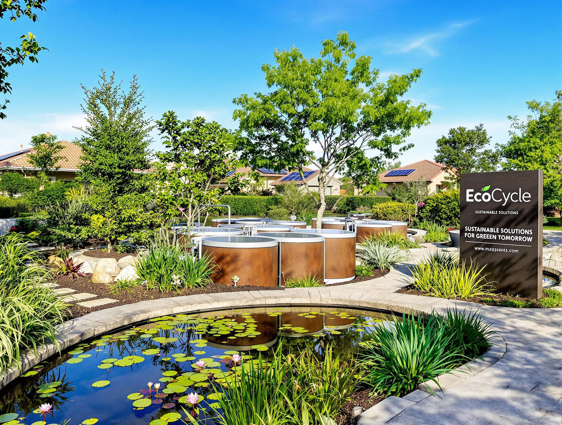 Decentralized Wastewater Treatment for Enhancing Sustainability in Residential Communities