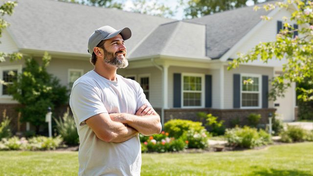 Man Planning His Home Improvement