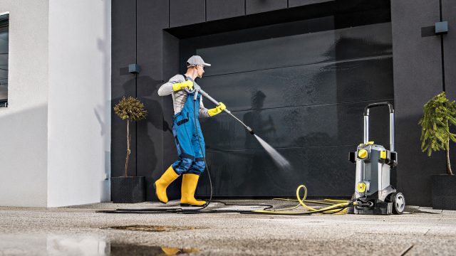 Power Washing House