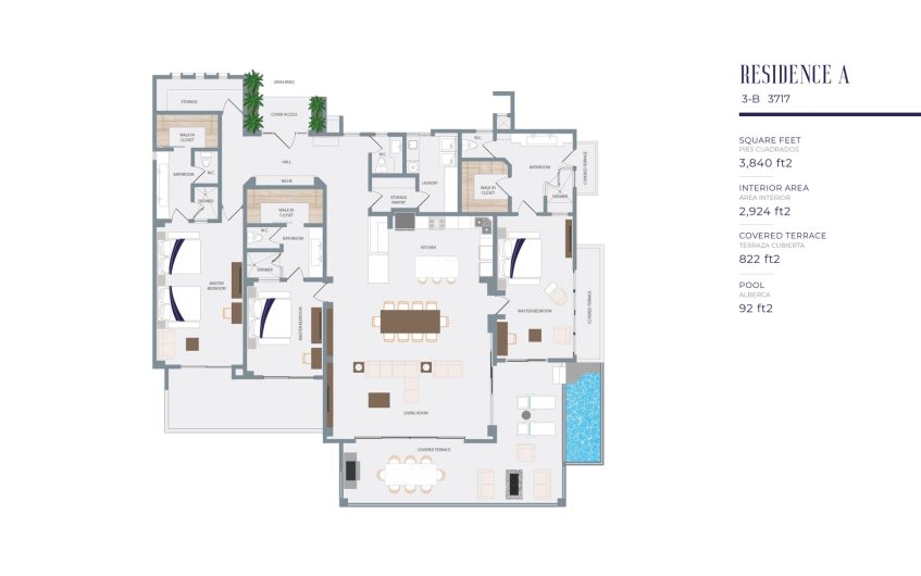 Tortuga Bay Beachfront Living - San Jose del Cabo, Mexico - 83 - RESIDENCE A 3-B 3717