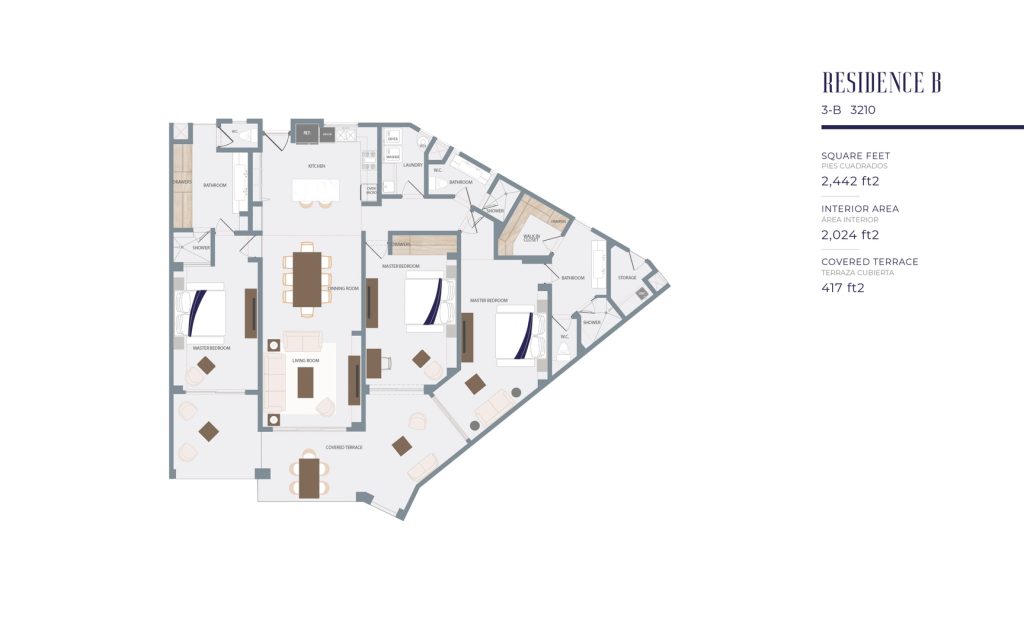Tortuga Bay Beachfront Living - San Jose del Cabo, Mexico - 86 - RESIDENCE B 3-B 3210-5