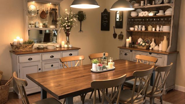 Dining Room Farmhouse Furniture Pieces