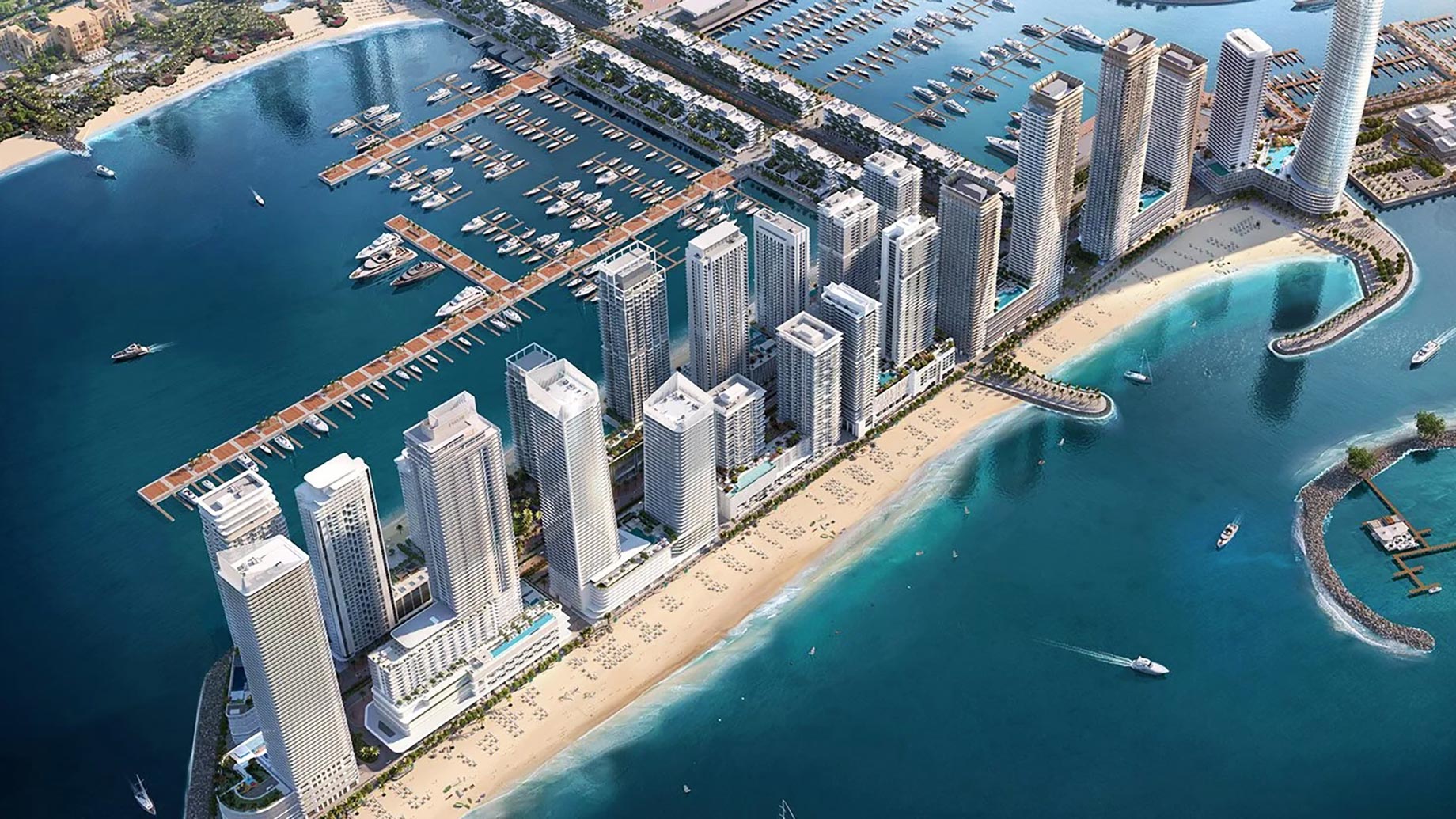 Emaar Beachfront - Dubai, United Arab Emirates