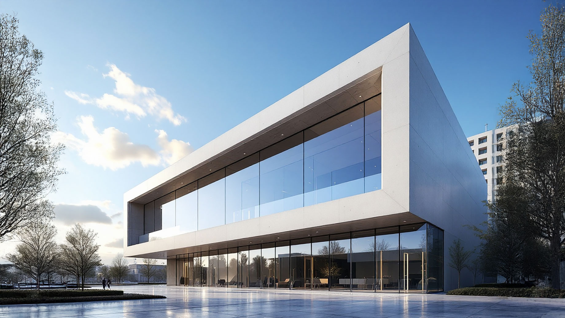 Modern Contemporary Building