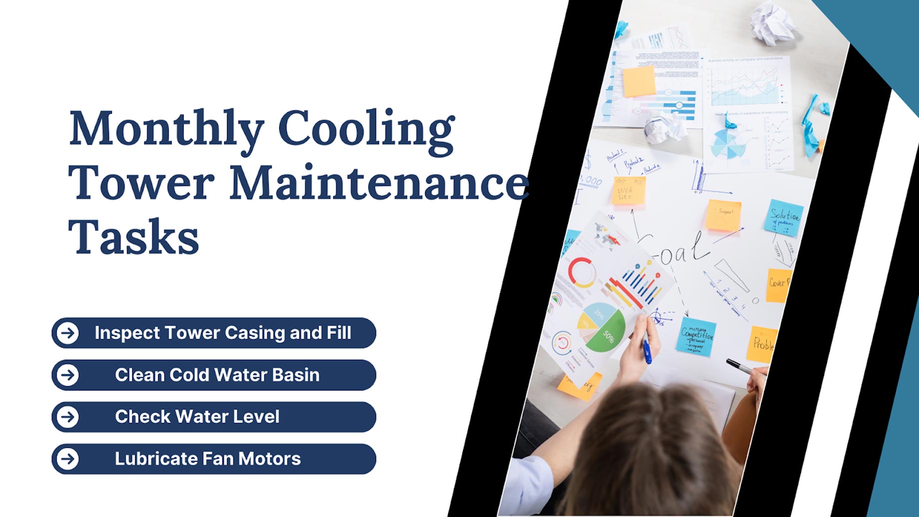 Monthly Cooling Tower Maintenance Tasks