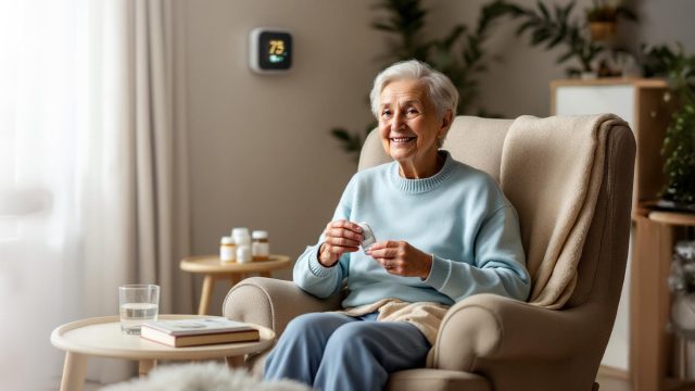 Senior Woman at Home