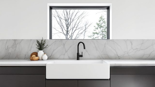 Sleek and Minimalist Modern Kitchen