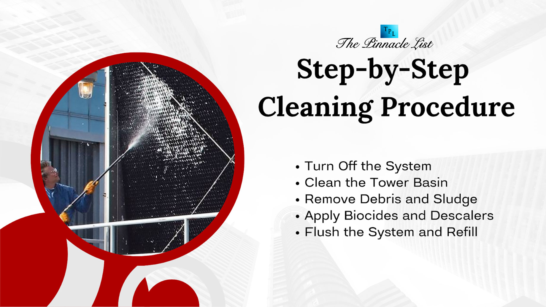 Step-by-Step Cleaning Procedure for Industrial Cooling Towers
