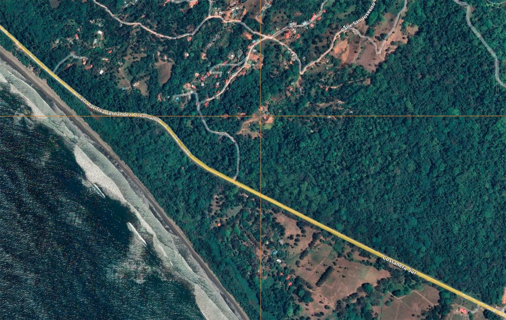 The Hermosa Estate - Site Context and Adjacency to Rancho La Merced in Costa Rica
