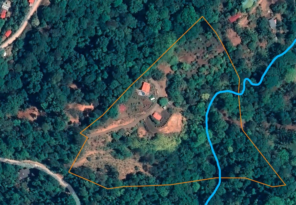 The Hermosa Estate - Site Plan in Costa Rica