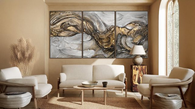 The Quiet Revolution of Handmade Paintings Transforming Luxury Estate Interiors
