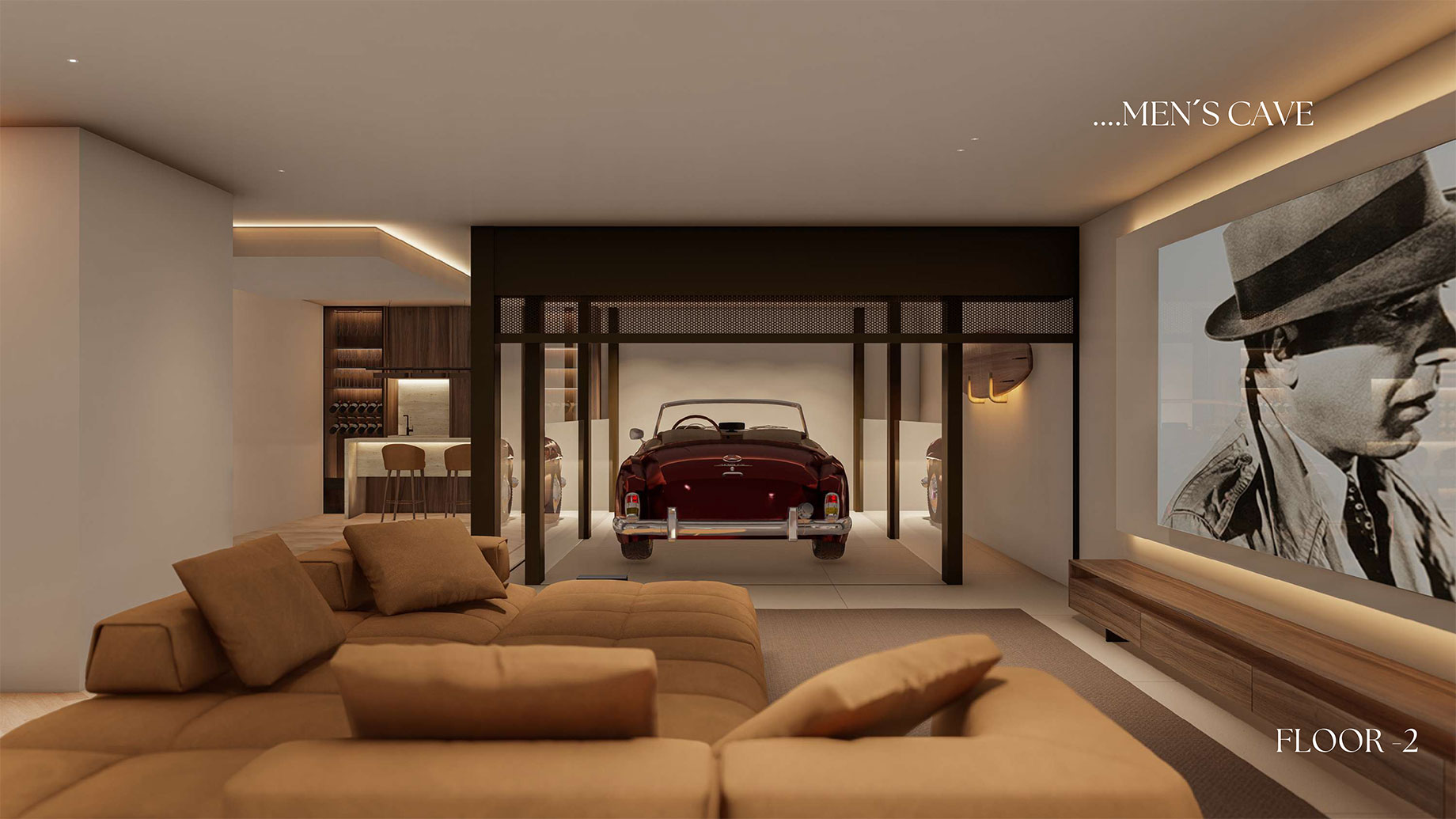 Villa D at Molhe 479 - Floor -2 Men's Cave - Foz do Douro, Porto, Portugal