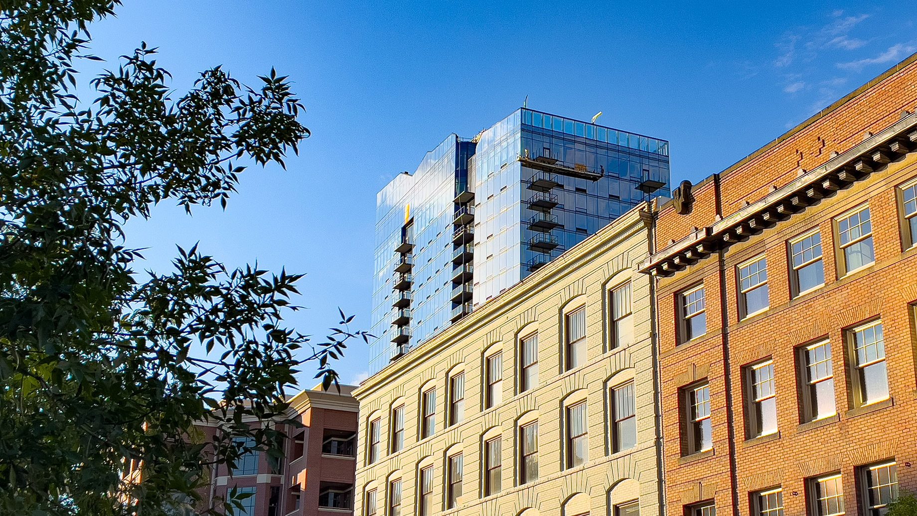 Buildings in Downtown Boise, Idaho, USA