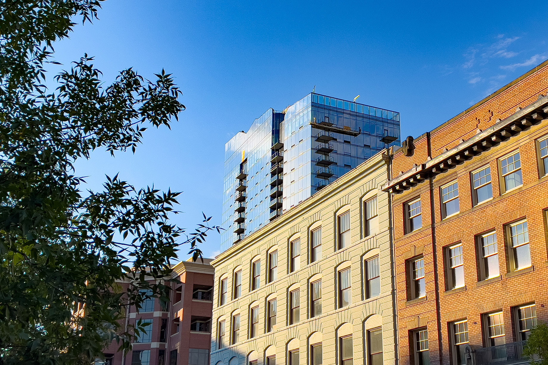 Buildings in Downtown Boise, Idaho, USA