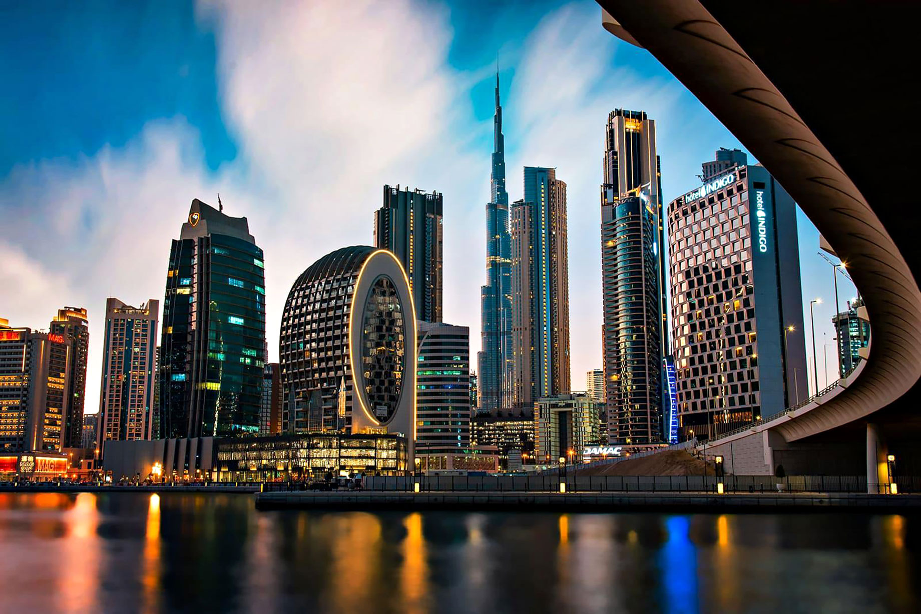 Business Bay Area in Dubai, UAE