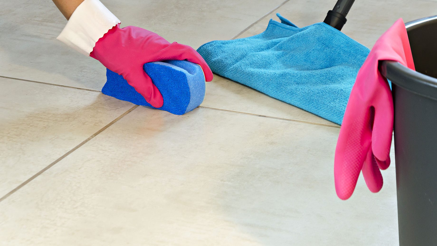 Cleaning Grout on Tile Flooring