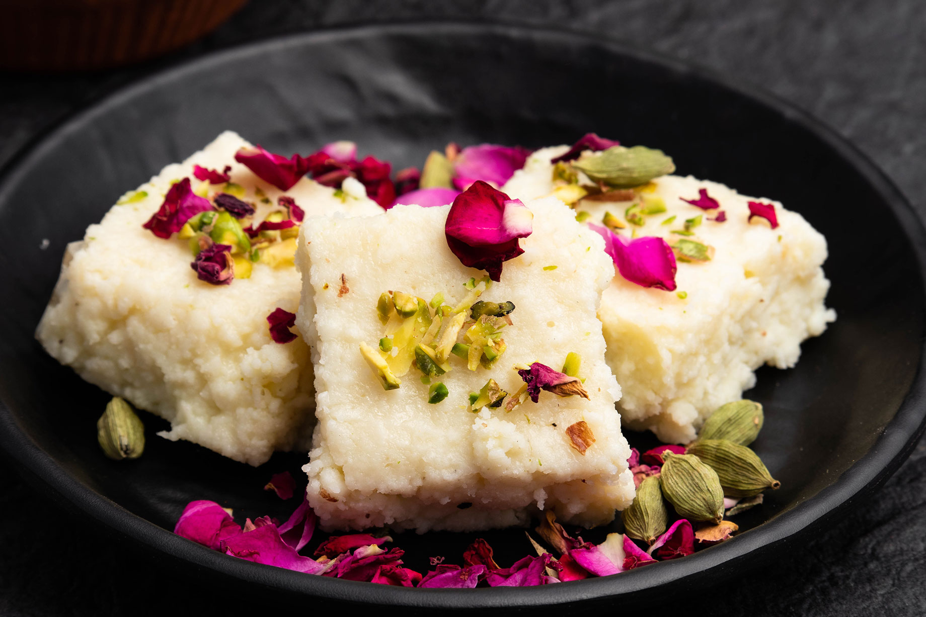 Indian Mithai Hot Kalakand Burfi