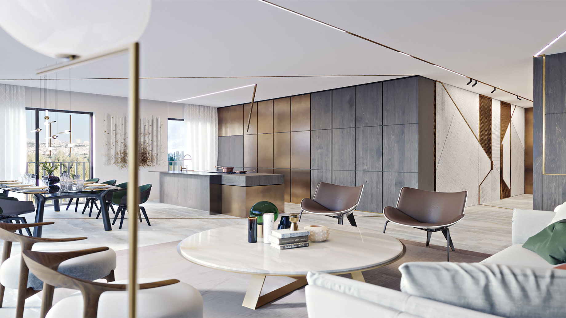Modern Interior Luxury Home in Jerusalem, Israel