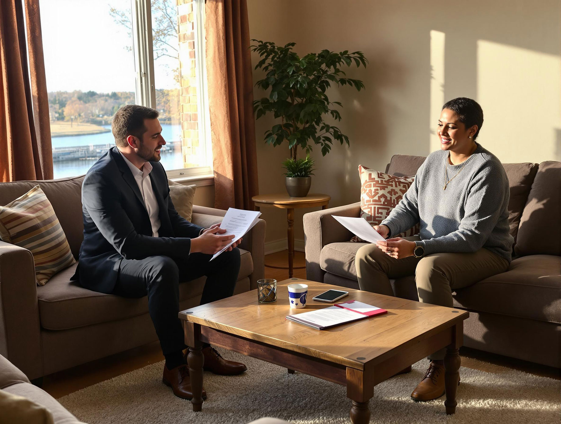 Personalized Home Insurance Discussion in Stratford
