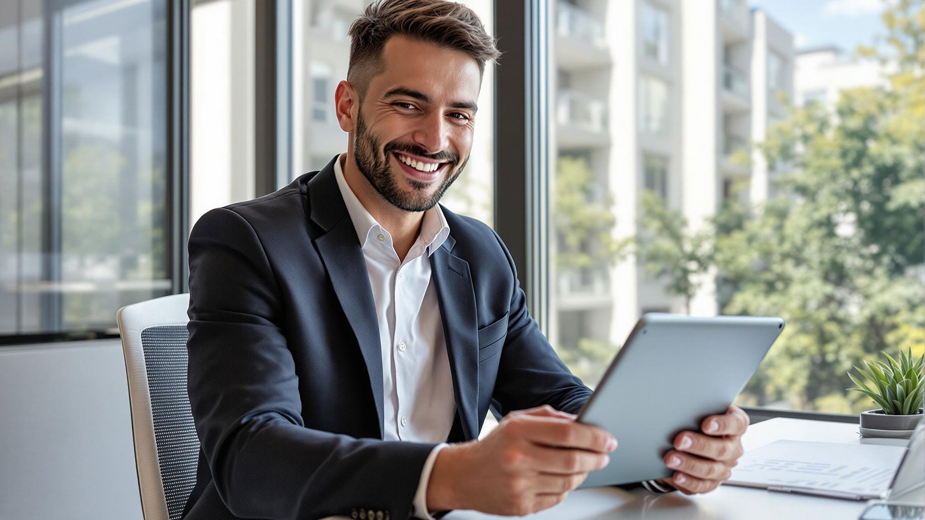 Property Manager on a Tablet