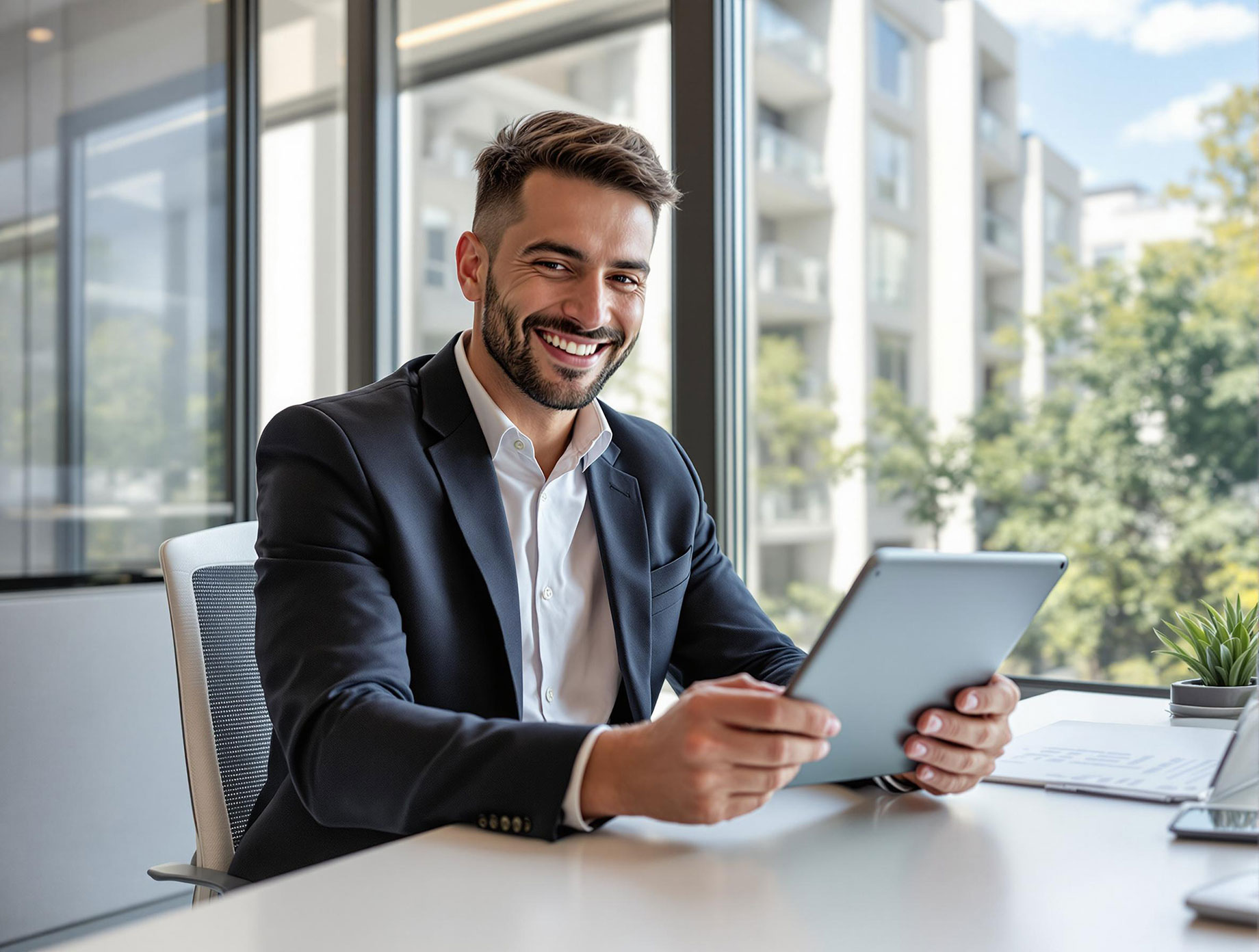 Property Manager on a Tablet
