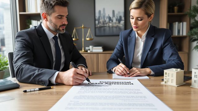 Signing a Commercial Lease Agreement