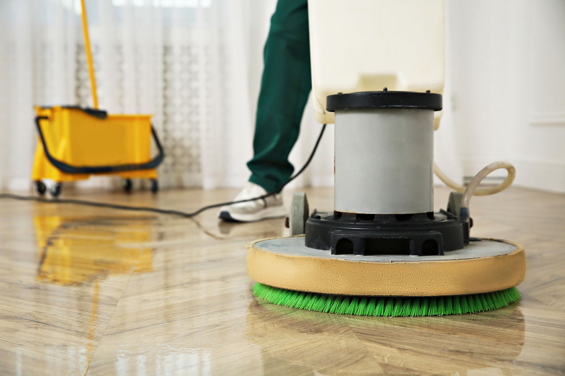 Buffing Floor