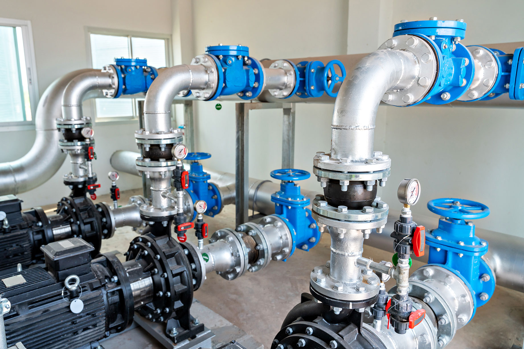 Commercial Water Pipes and Fitting