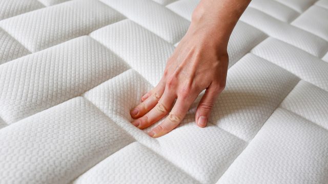 Hand Testing Orthopaedic Mattress Firmness