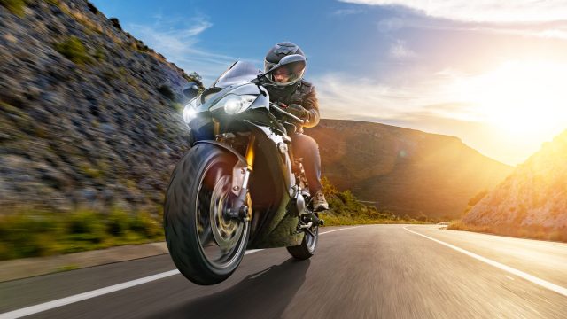 Having Fun Riding a Motorcycle