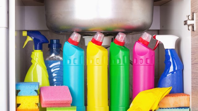 Home Storage of Cleaning Products