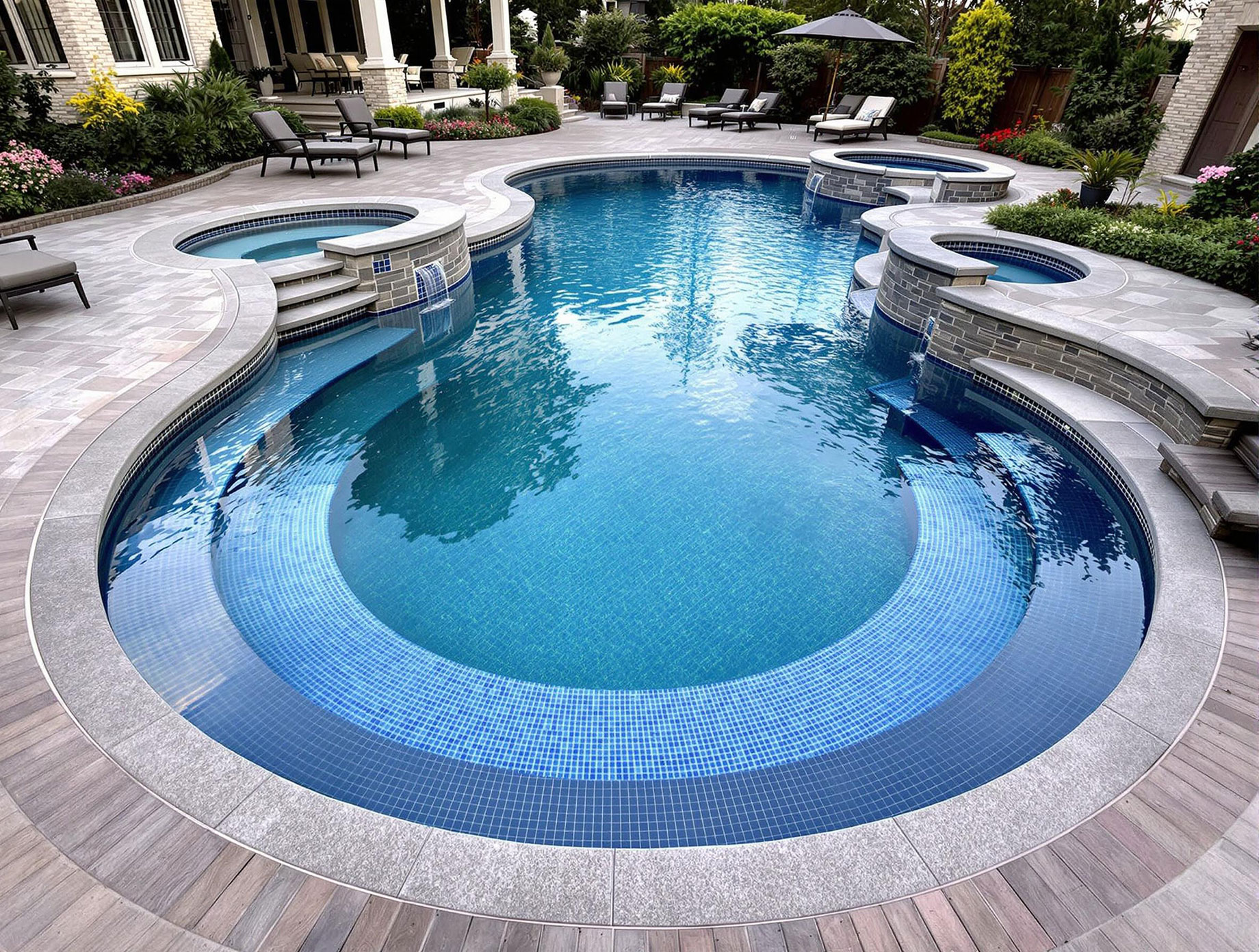 Innovative Pool Coping Ideas for a Stunning Border Design