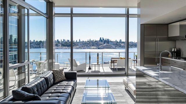Luxurious Waterfront Condo in Seattle, Washington, USA