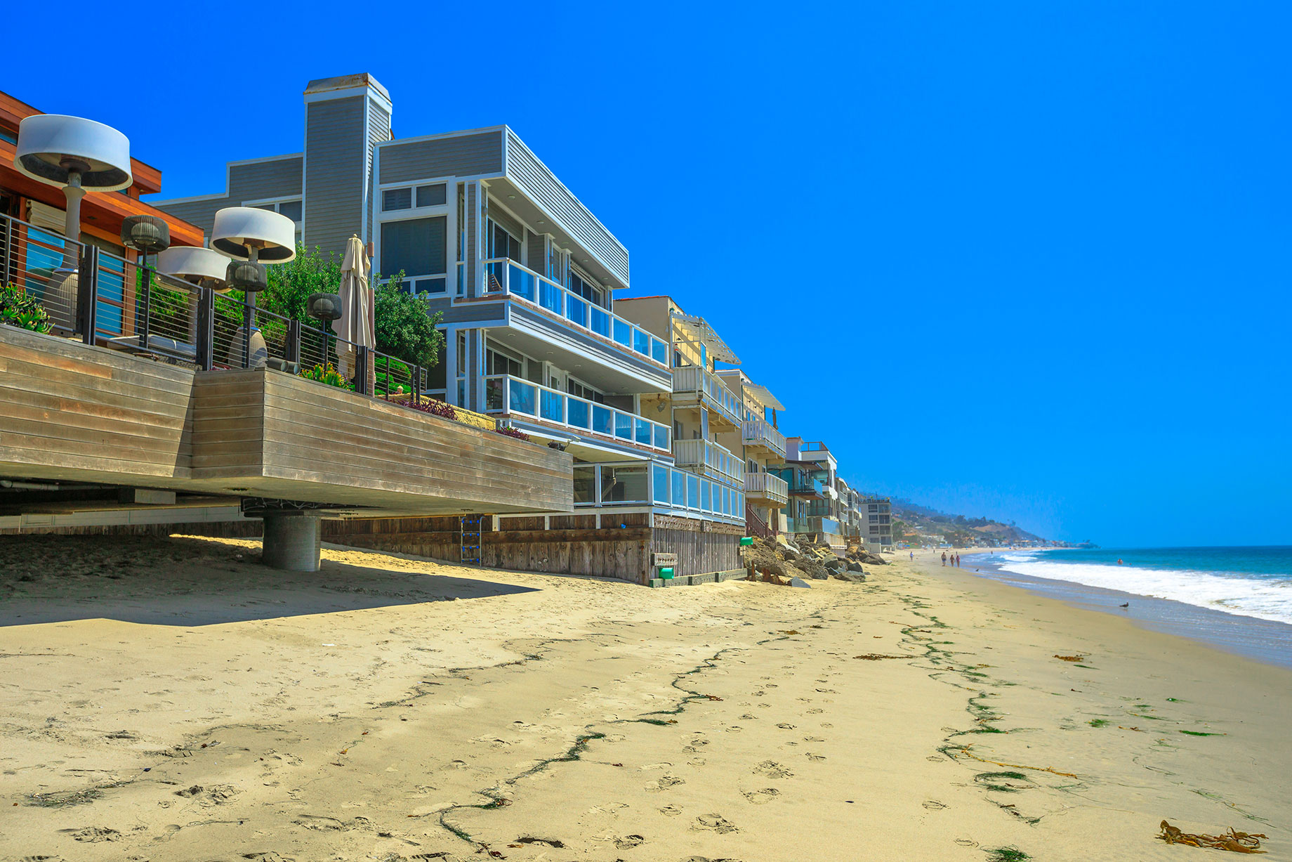 Luxury Beach Houses in Malibu, California, USA