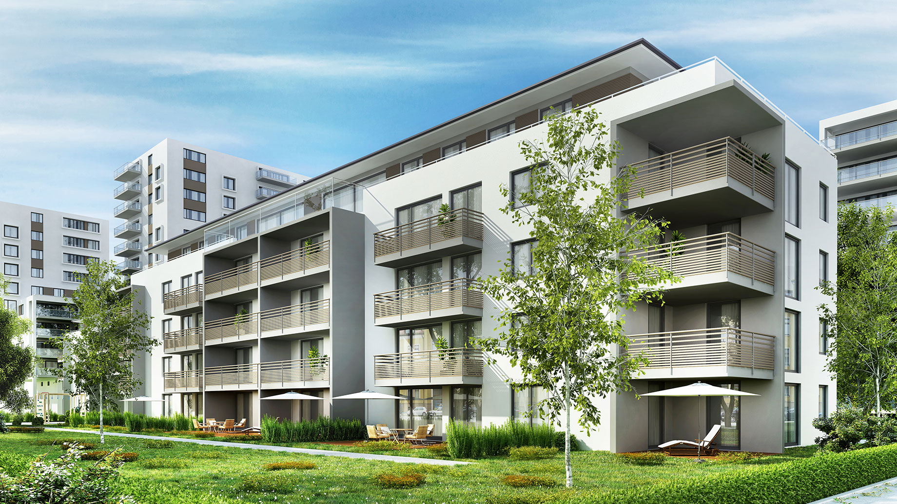Modern Residential Apartment Complex