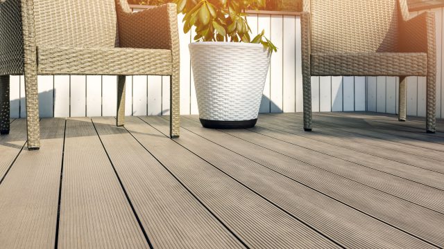 Patio with Trex Decking