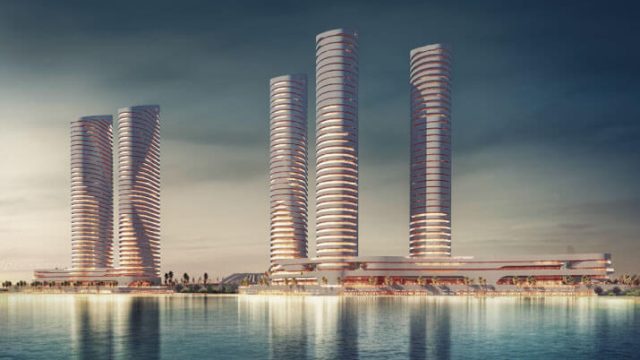 Luxury towers shaping the skyline