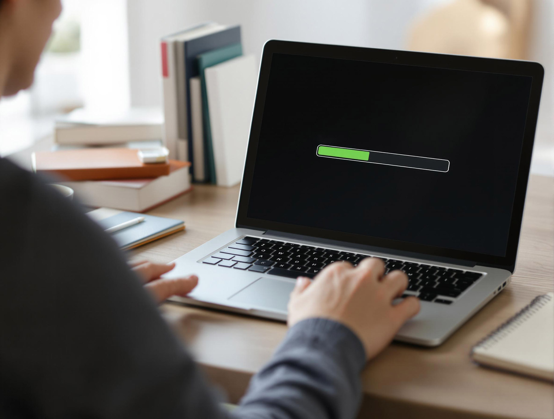 Progress Bar on a MacBook