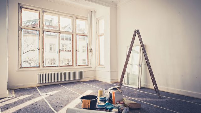 Repairing the Interior of a Secondhand Property