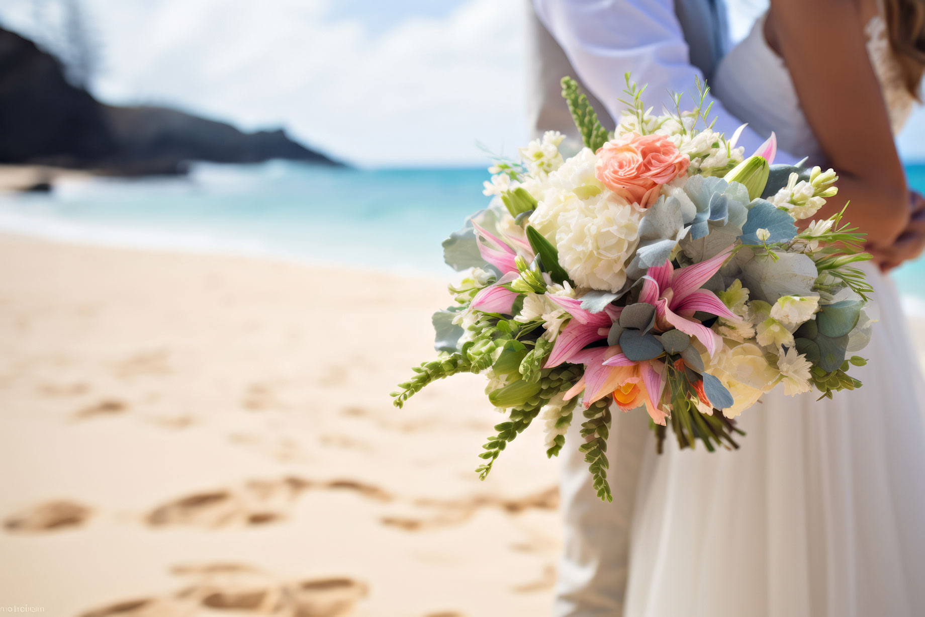 Summer Beach Destination Wedding