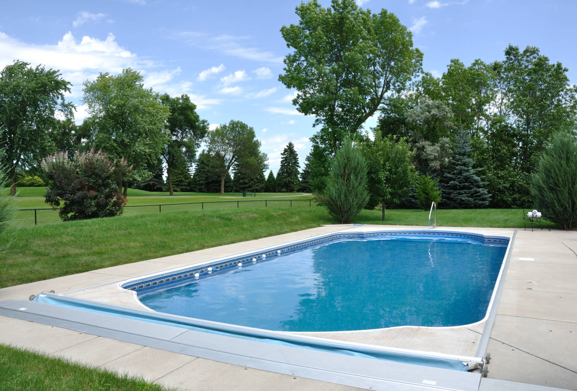 Backyard Inground Swimming Pool