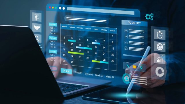 Digital Business Calendar and To-Do Task List