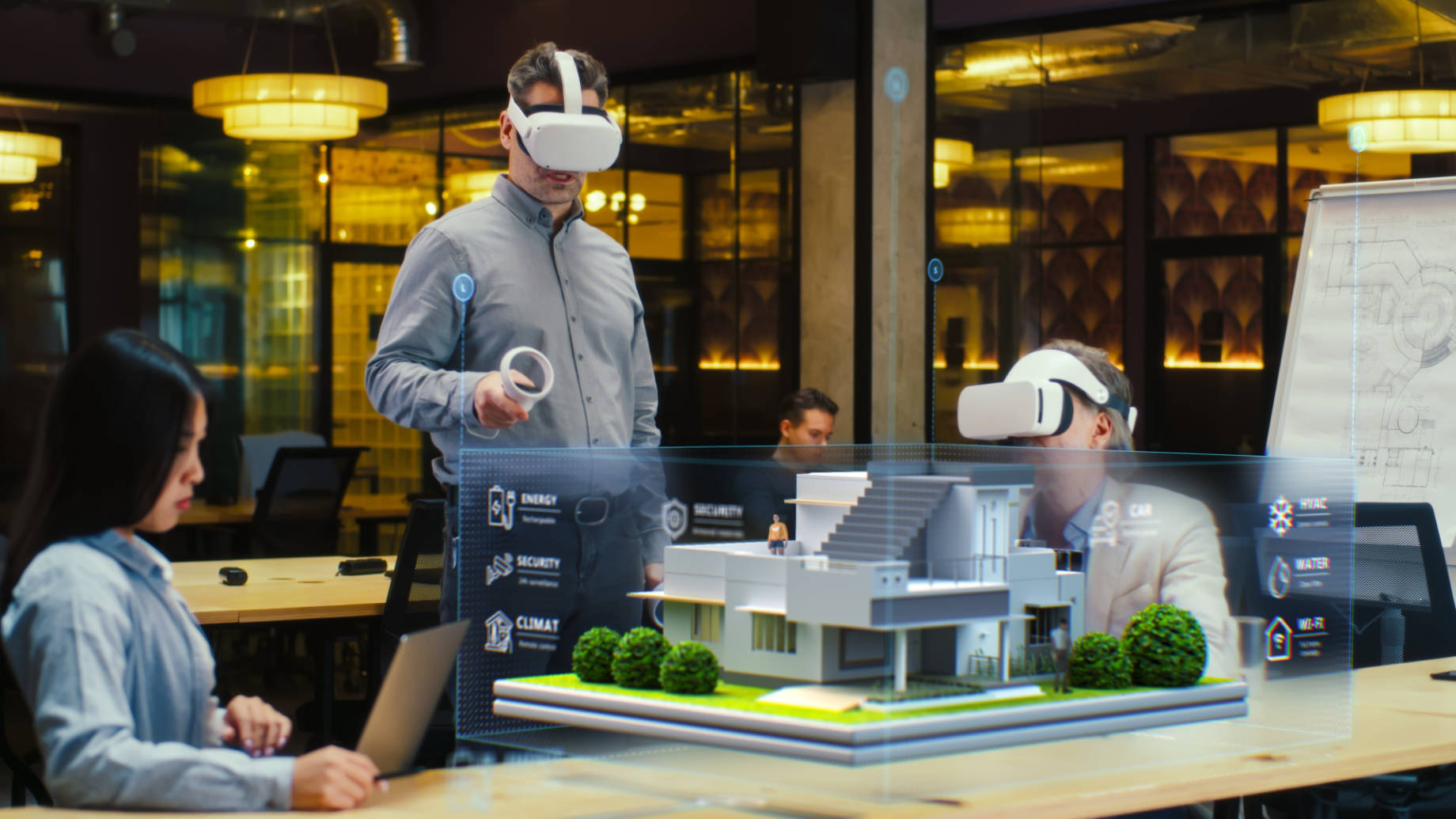 Home Exterior Design Project Viewed in Virtual Reality