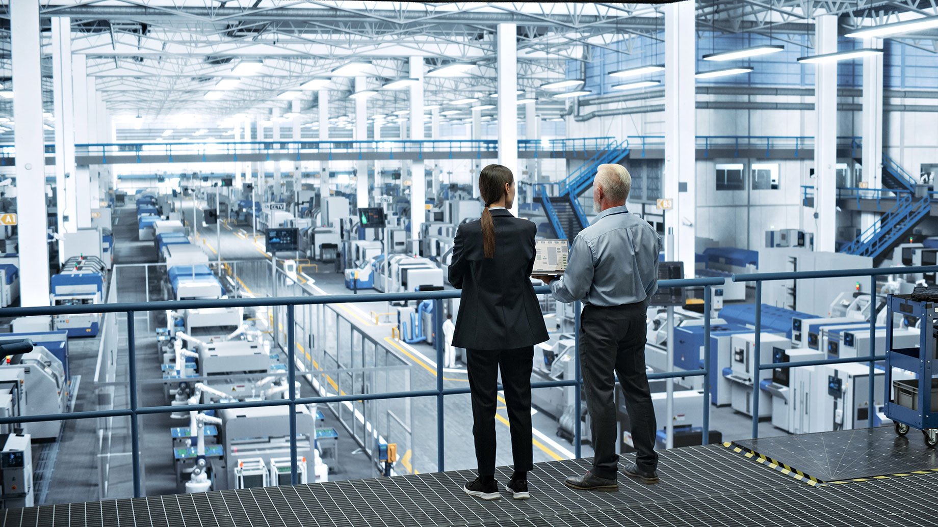 Inside a Manufacturing Plant