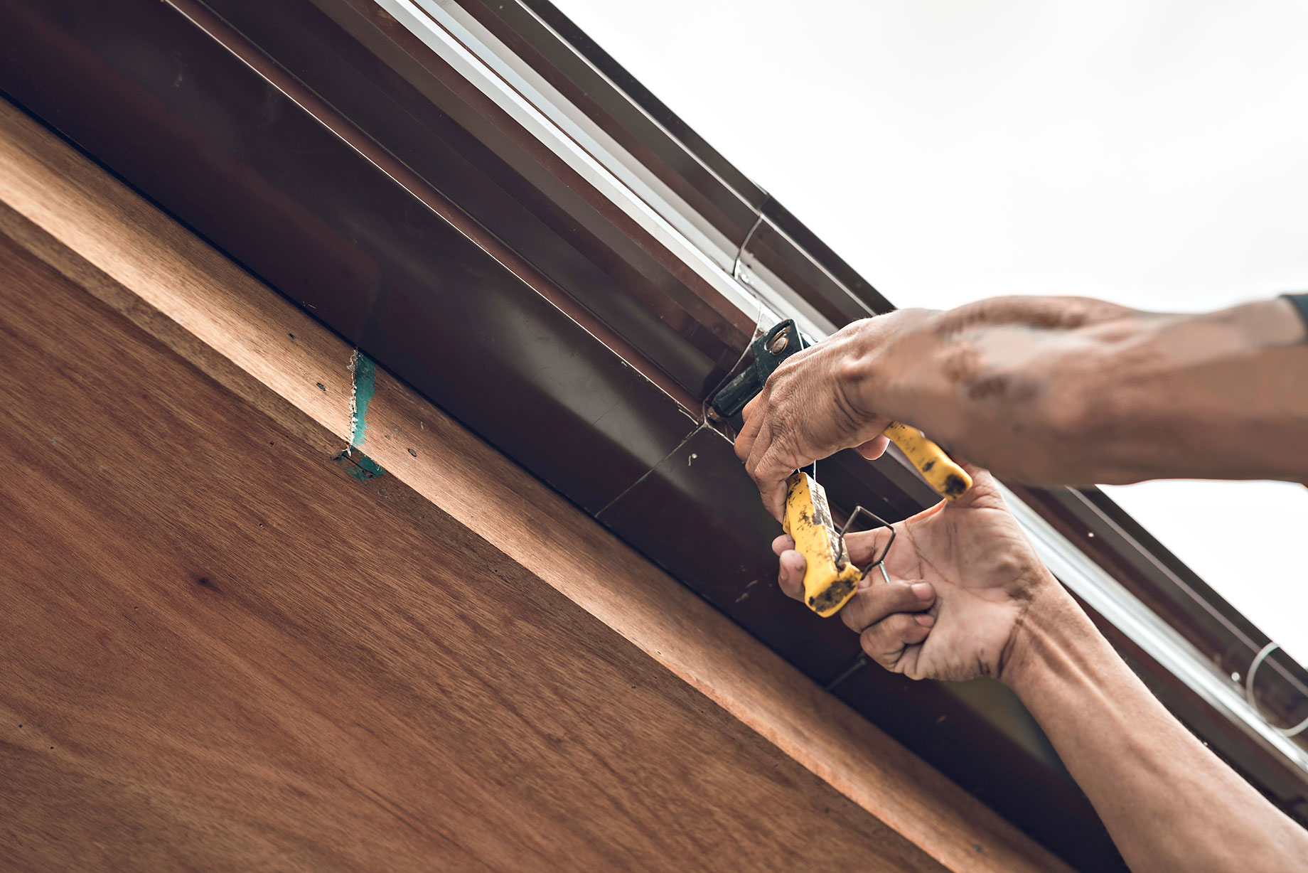 Installing New Gutters