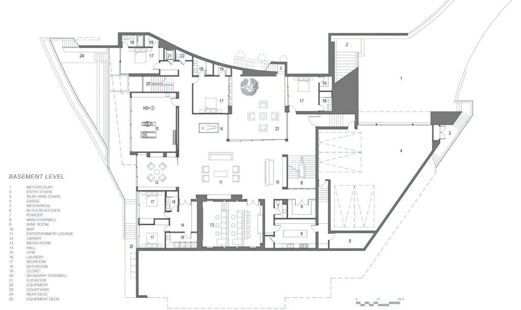 Laurel II Residence - 1221 Laurel Way, Beverly Hills, CA, USA - 66