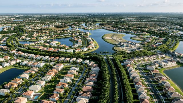 Luxury Suburban Home Community in South Florida