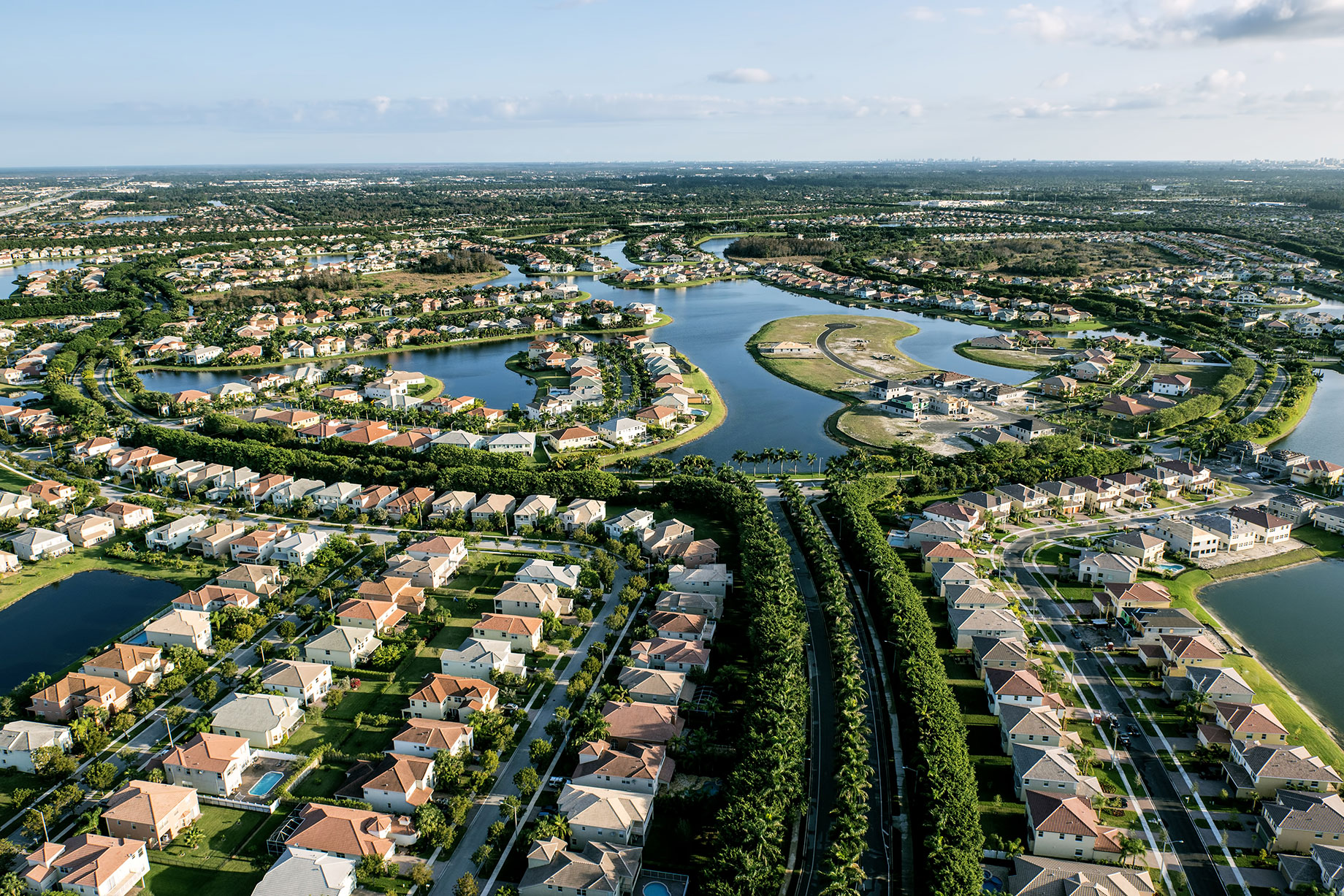 Luxury Suburban Home Community in South Florida